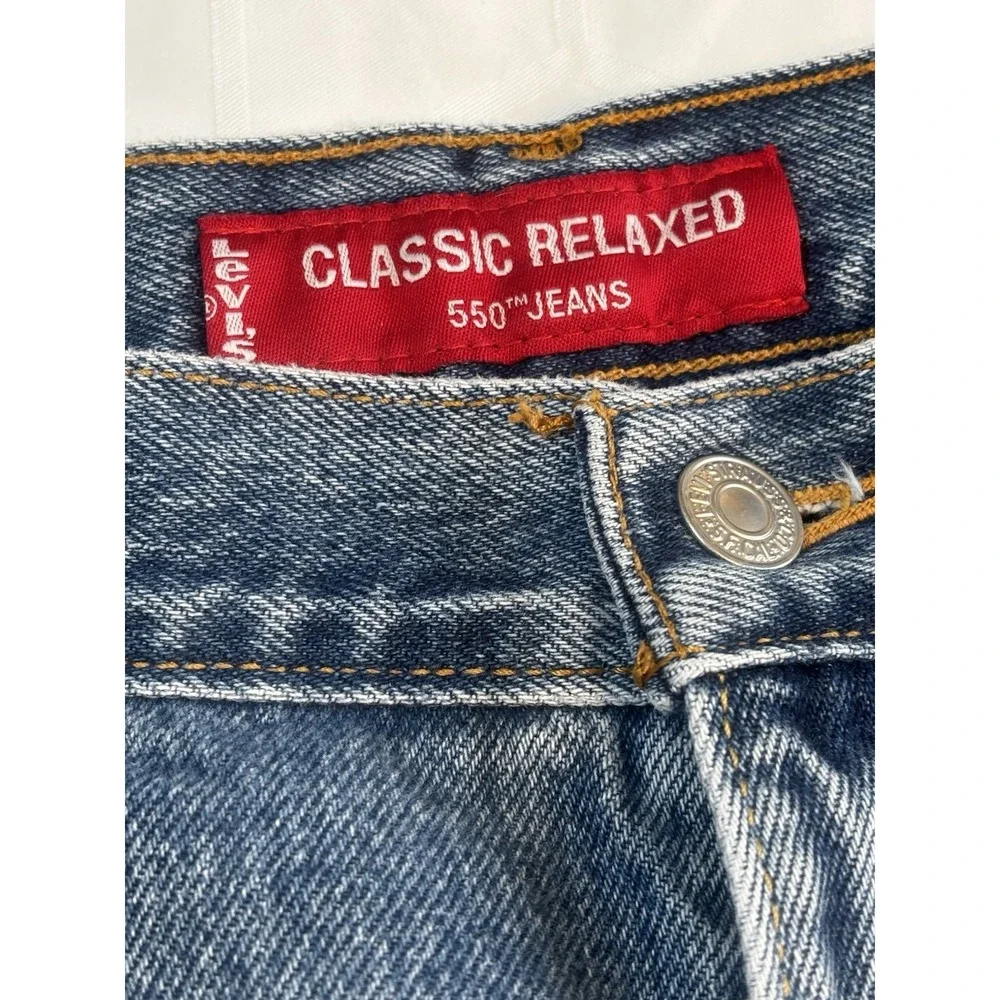 Vintage Levi's 550 Jeans Women's  12M Blue Classic Relaxed‎ Fit Misses VTG